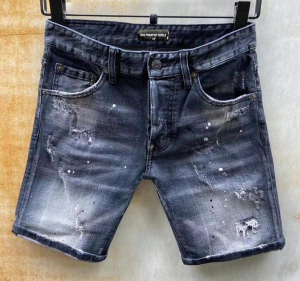 

phantom turtle jeans men jean mens luxury designer skinny ripped cool guy causal hole denim fashion brand fit jeans man washed3867794, Blue