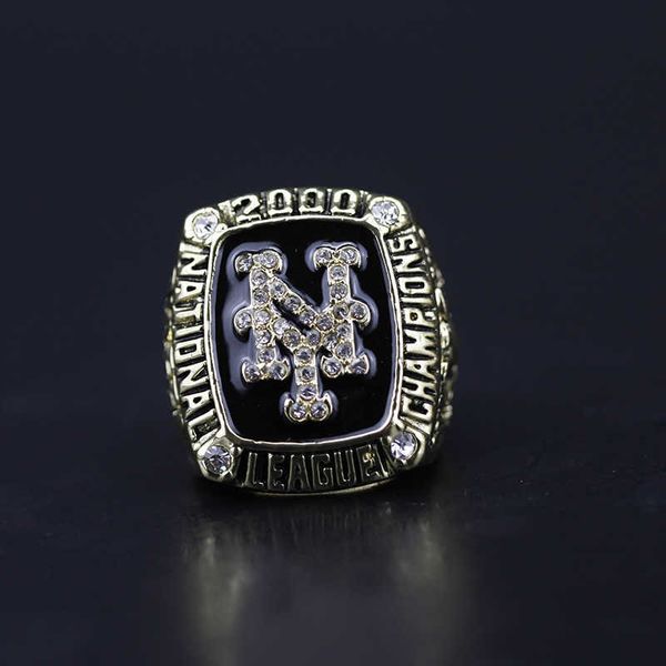 

mlb 2000 new york metropolitan championship ring, Silver