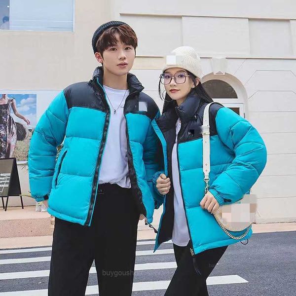 

designer 2023 mens down jacket north winter cotton womens jackets parka coat outdoor windbreakers couple thick warm coats outwear multiple, Black