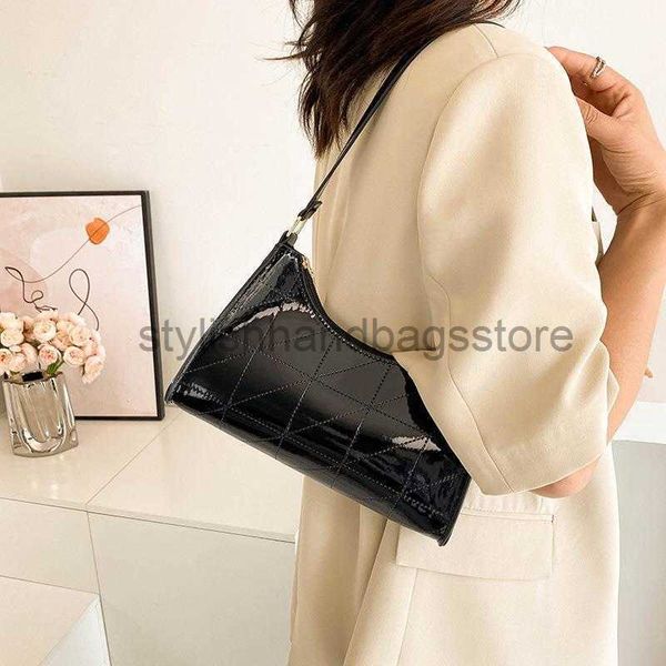 

shoulder bags trendy underarm bag for women 2023 spring new korean style simple new moon bag casual design shoulder bagstylishhandbagsstore