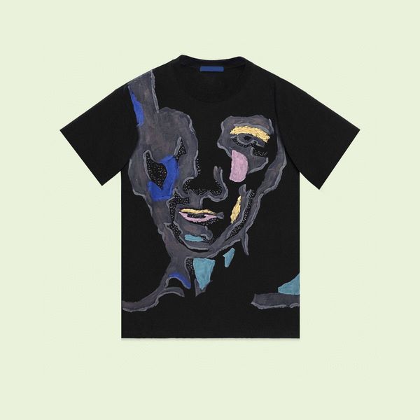 

men's plus tees & polos round t-shirts neck embroidered and printed polar style summer wear with street pure cotton efe 234g, Black;brown