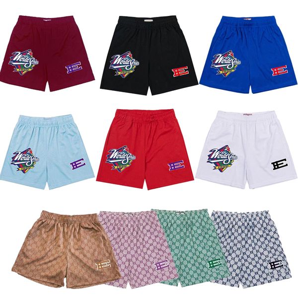 

men's shorts beach casual neutral male designers design ee shorts basketball size man, White;black