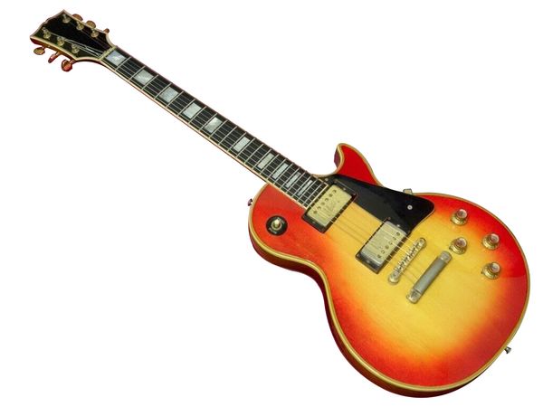 

paul custom cherry sunburst 1972 electric guitar