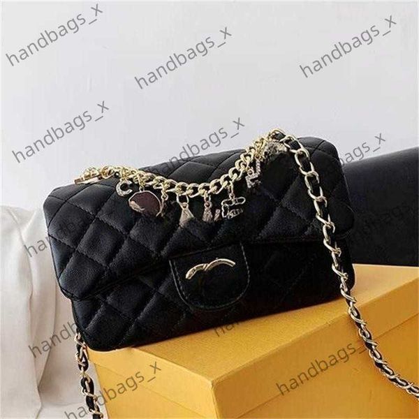 

designer handbag c bag no. 5 letter pendant versatile chain bag network popular women's bag cross body bag summer small body bag b6g3