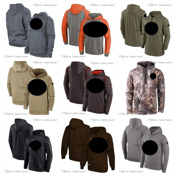 

mens cleveland''browns''rugby hoodie hoody sweatshirt sweater cotton pullover brand hoodies fashion sweatshirts loose lo, Black