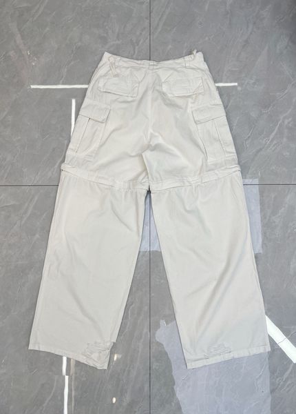 

23ss paris italy mens designer pants casual street fashion pockets warm men women couple outwear b0805, Black