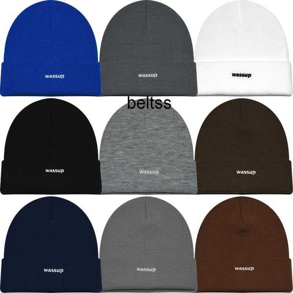 

23ss fashion brand cold hat street hip hop knit hat skateboarding ski wool hat foundation beanie hat, Blue;gray