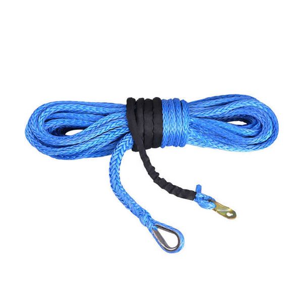 

ropes towing bars 10mm 30m synthetic winch rope with for recovery r230807