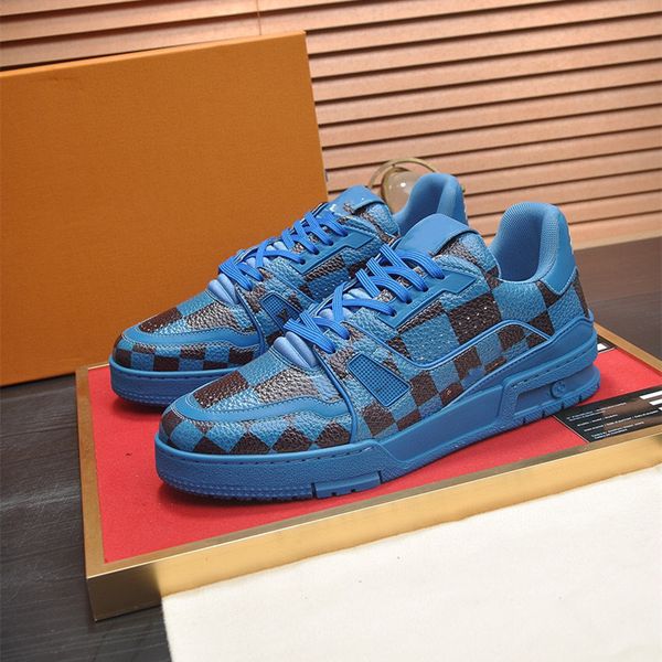 

2023 designer luxurys brand casual shoes for men womens natural green yellow blue mens sports sneakers trainers, Black