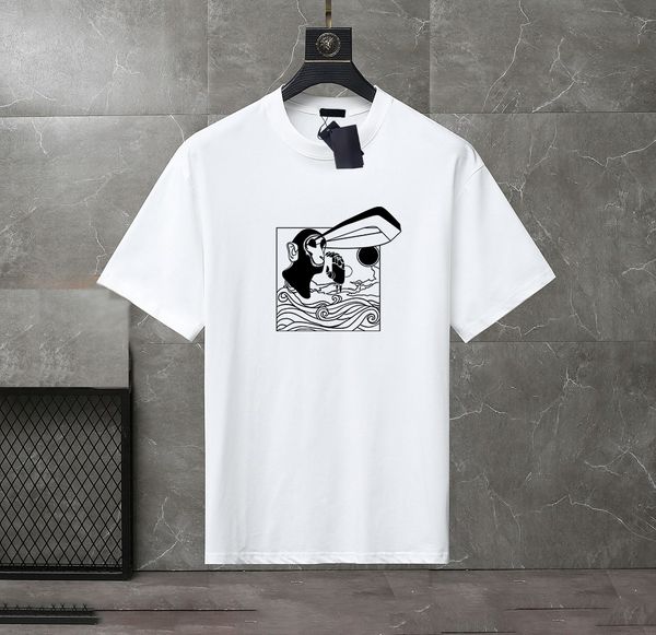 

designer men's t-shirts man woman luxury brand tees t shirt summer round neck short sleeves outdoor fashion leisure pure cotton letters, White;black