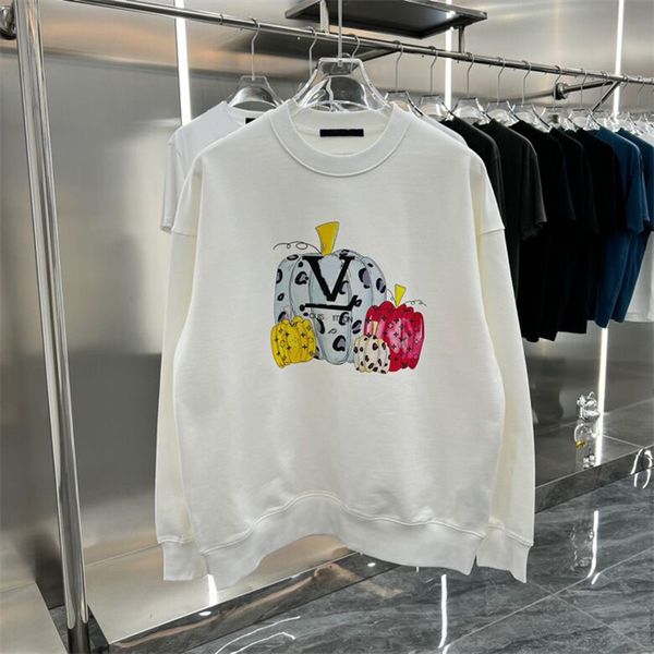 

2023s autumn and winter new sweatshirt letter printing youth sunshine loose version of men and women v1c1i24, Black;brown