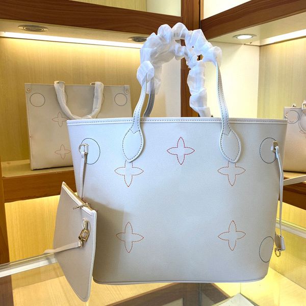 

designer bag womens solid colorleather shoulder bag large capacity carrying tote bag vintage printing crossbody bag fashion shopping bag #46