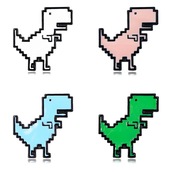 

animals brooch cute anime movies games hard enamel pins collect cartoon brooch backpack hat bag collar lapel badges, Blue