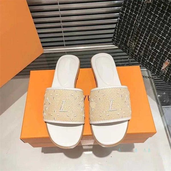 

designer men women slipper sandals slides casual shoe flat slide fashion classics slipper flat shoes summer beach slide, Black