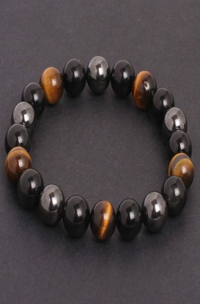 

tiger eye hematite black obsidian natural stone bracelet energy jewelry bracelets for women3441367