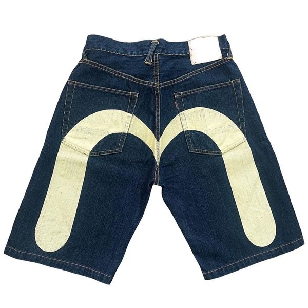 

men's shorts gothic print black denim shorts summer american retro loose straight y2k shorts hip-hop trend casual shorts for men 230804, White;black