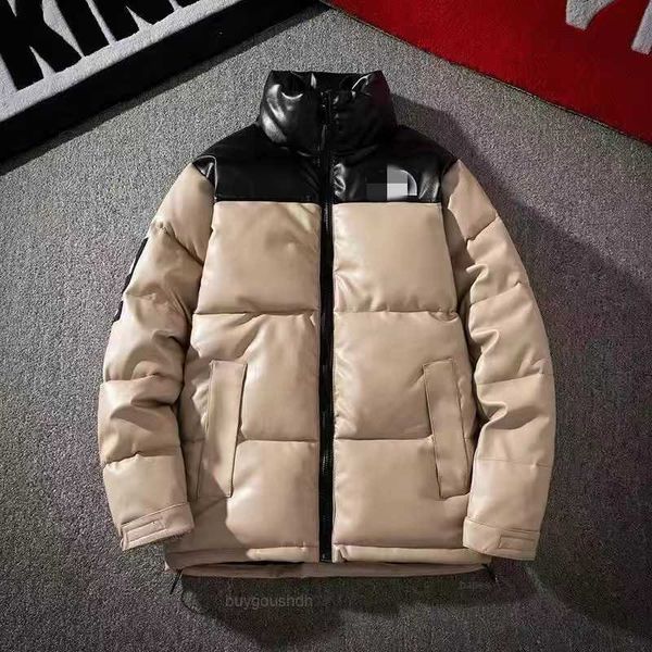 

designer 2023 mens down jacket north winter cotton womens jackets parka coat outdoor windbreakers couple thick warm coats outwear multiple, Black