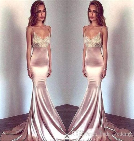 

pink evening dresses new new arrival spaghetti straps celebrity holiday women wear formal party prom gowns custom made 3668885, Black;red