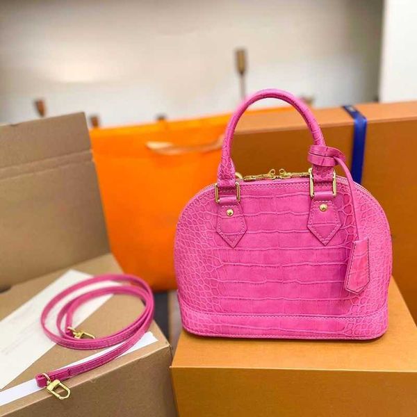 

leather seashell bag designer bag women shoulder bag luxurys handbags designers tote womens classic crossbody bags brown handbag