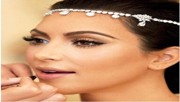 

new arrival hair jewelry crown rhinestone crystal wedding party bridal jewelry necklace 2019 christmas party gift romantic5184480, White