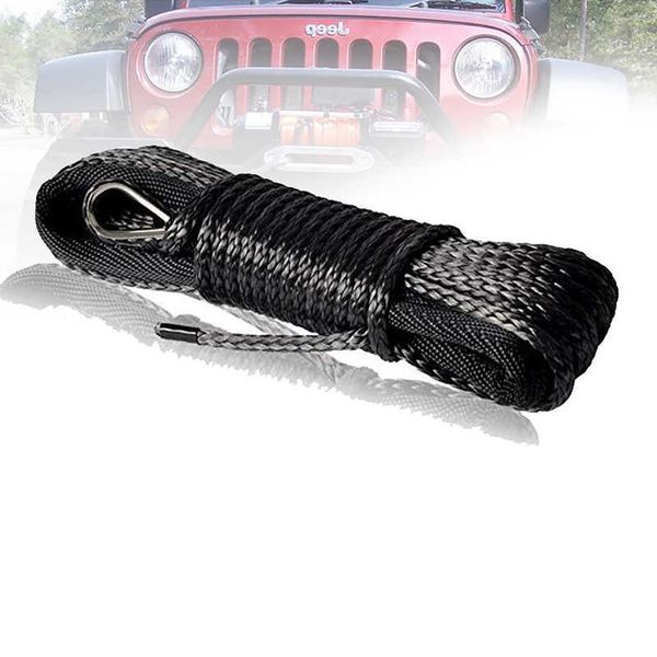 

ropes towing bars 6mm 20m cable synthetic winch line rope with car accessories r230807