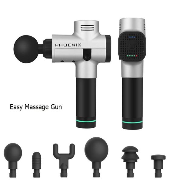 

deep muscle massager tissue massage gun muscle pain management after training exercising body relaxation vibrating pain relief s198545544