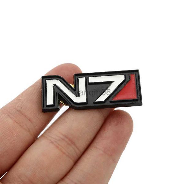 

pins brooches game mass effect pins brooches n7 jewelry for backpack bag badge brooch collar collection hkd230807, Gray