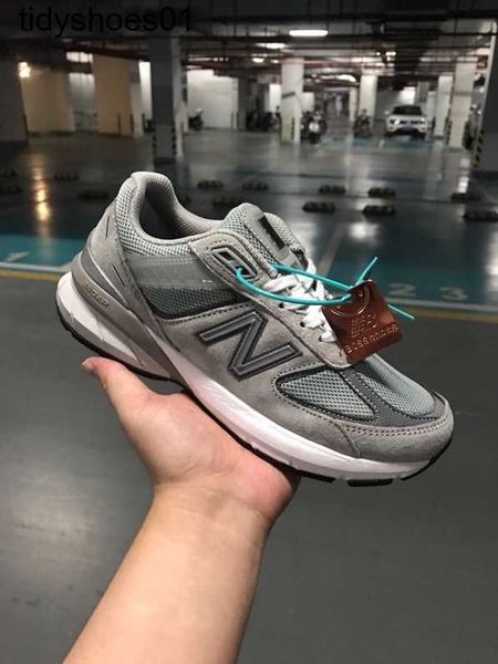 

branwei nb990v5 combination cushioned outsole sports running shoe, Black