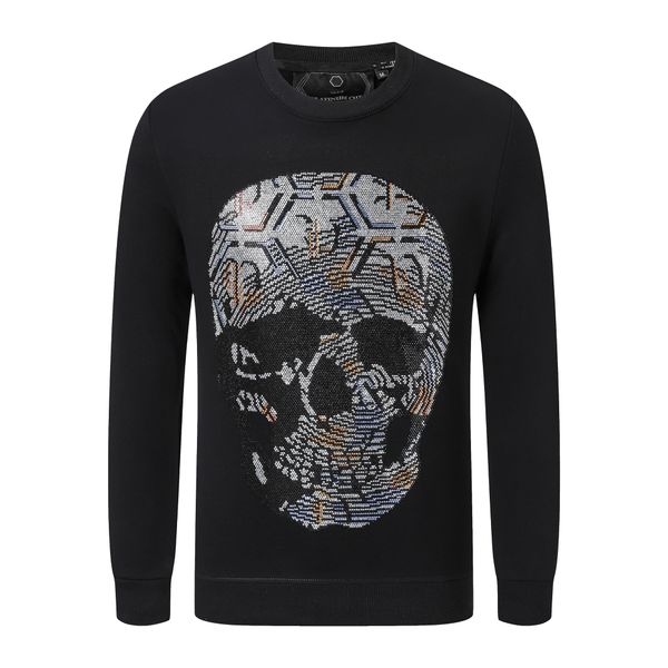 

designer men hoodies fashion pp letter print pullovers sweatshirt women hoodie spring autumn trend long sleeve casual hoody loose street swe, Black