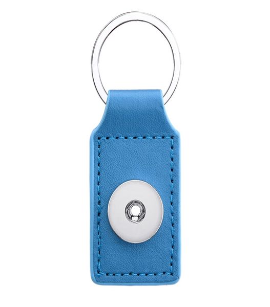 

noosa interchangeable ginger snap buttons key chain key rings snaps jewelry noosa square leather keychain fashion keychainps22066984662, Slivery;golden