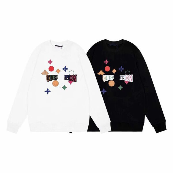 

2023s autumn and winter new sweatshirt letter printing youth sunshine loose version of men and women v1c136, Black;brown