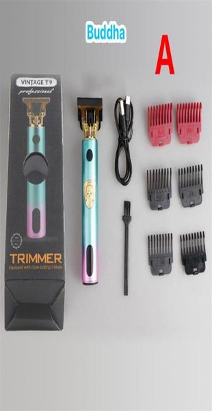 

epacket vintage t9 shears 0mm electric cordless hair cutting machine professional hair barber trimmer for men clipper shaver beard3810987