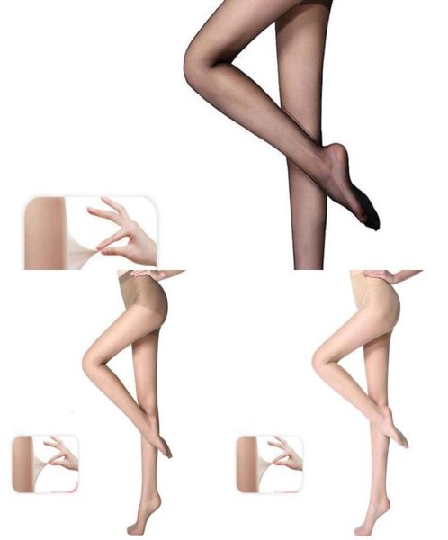 

plus size super elastic tights women stockings body shaper pantyhose 30d stocking tight hosiery underwear x05213927271, Black;white