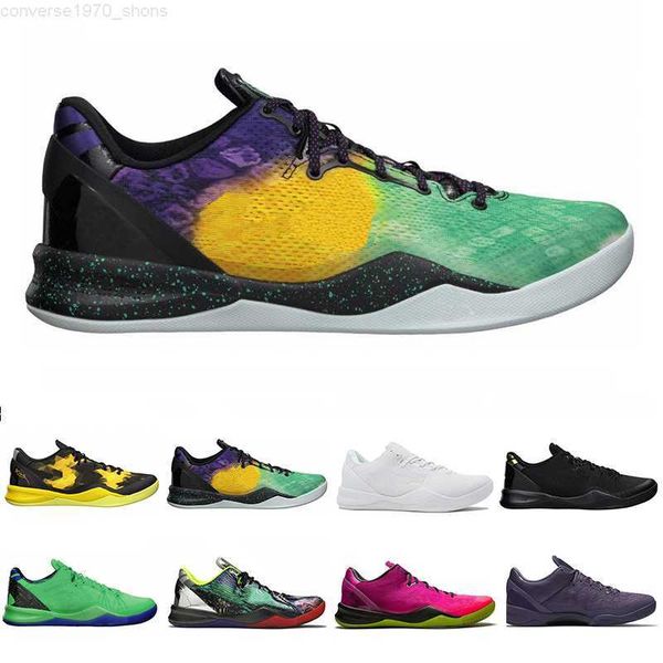 

mamba 8 8s basketball shoes sulfur electric prelude reflection mambacurial easter black gold supehero triple white mens sport sneakers