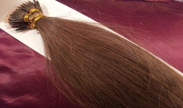 

dhl 100 indian human queen products 5a 14quot 24quot 1gs 100sset stick tip nano ring hair extensions 8 ligh7541358, Black