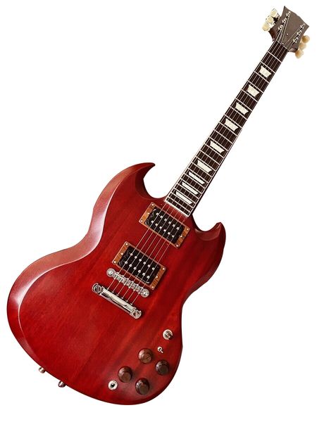 

s g standard rebuild cherry red japan made as same of the pictures