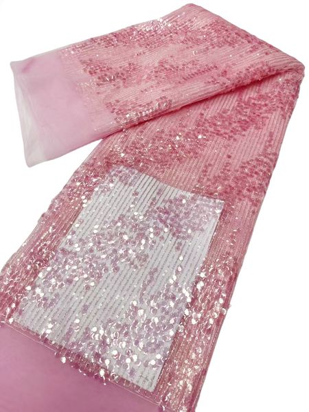 

tulle 5 yards sequins african ladies wedding lace fabric formal party dress dentelle cloth textile sewing craft net red dinner luxurious wom, Black;white