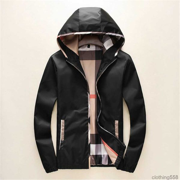

2022 fashion designer mens jacket goo d spring autumn outwear windbreaker zipper clothes jackets coat outside can sport size m-3xl men', Black