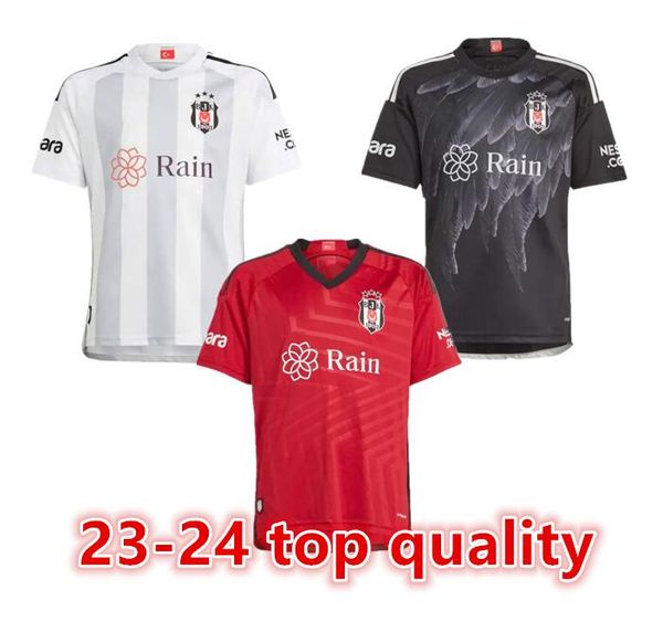 

2023/24 besiktas jk soccer jerseys saiss ghezzal gedson muleka aboubakar hutchinson ucan rosier yilmaz ghezzal 2023/24 home away 120th footb, Black;yellow