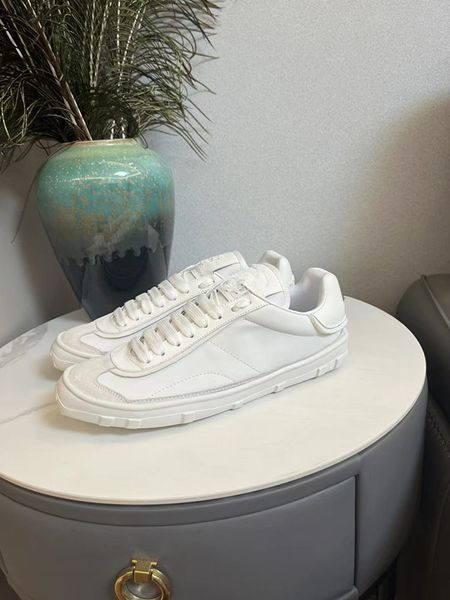 

2023 designer sneakers calfskin casual shoes women luxury suede trainers reflective sneaker genuine leather fabric 0731, Black