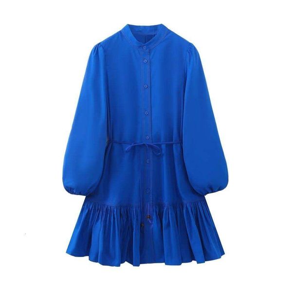 

summer breeze womens long sleeved lacked decor shirt dress, Black;gray