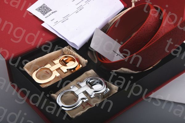 

designer belt men women belt 3.5cm width smooth double buckle man woman business brand luxury belts designer bb simon belt with original box, Black;brown