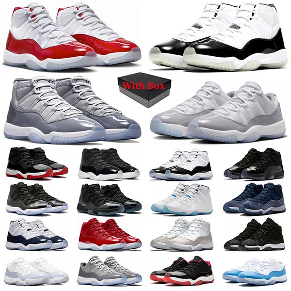 

jumpman 11 11s shoes cool grey cherry basketball men women dmp university blue win like 96 bred cap and gown sport sneakers
