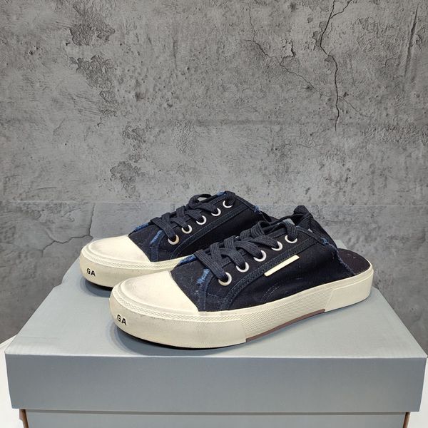 

fashion quality designer shoes woman real leather cartoon handmade multicolor gradient technical sneakers women shoes trainers shoe 1978 006, Black