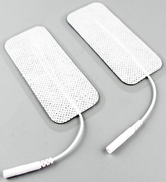 

rectangle estim electrode pad unit tens acupuncture digital therapy machine massager erotic replacement pads2722116