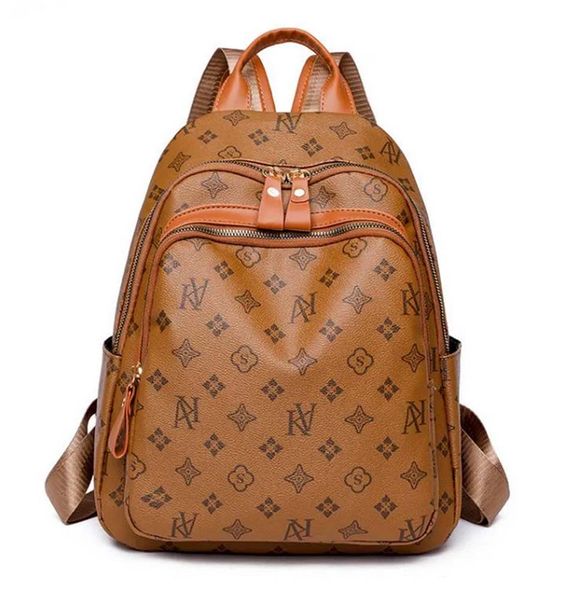 

fashion handbag luxury designer bag backpack style pu leather classic luxurious designer small european and american vintage bags for women