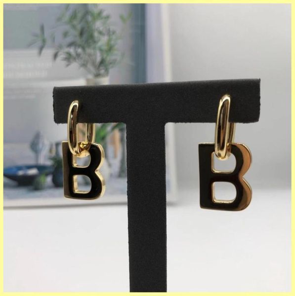 

women letter earring designer b earings fashion luxurys jewelry accessories luxury studs earrings for womens brands necklaces gift5253172, Silver