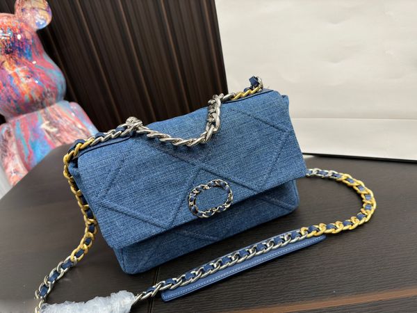 

denim bag autumn new women leisure commuter advanced trend everything temperament light and practical