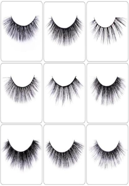 

soft fluffy 3d mink eyelashes custom private label eyelashes extension 18 styles 1525mm87640163469424