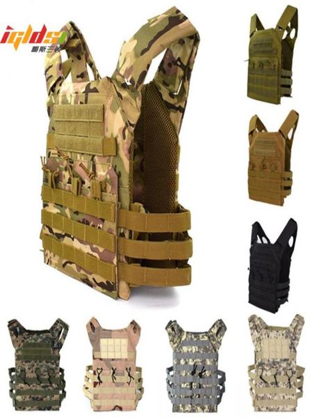 

600d hunting lightweight tactical vest molle plate carrier magazine paintball cs outdoor protective vest26866362577667, Black;white